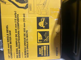 DEWALT 15 Amp Corded 12 in. Single Bevel Compound Miter Saw