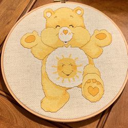 Funshine Care Bear Cross-stitch Embroidery 