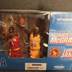 McFarlane Tracy McGrady & Lebron James 2nd Edition Set