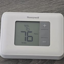 Honeywell Home non-programmable digital thermostat.