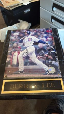 Beautiful plaque of one the best in recent years Derek Lee
