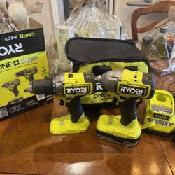 Ryobi ONE+ HP 18V Brushless Cordless 2-Tool Combo Kit