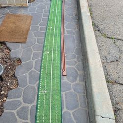 Putting Green Indoor Mat Outdoor Golf Putting Mat with Automatic Ball Return 