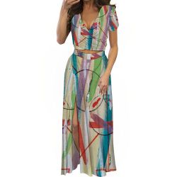 ArmaniDae 2pc Dress, READ DESCRIPTION