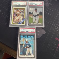 Graded baseball cards