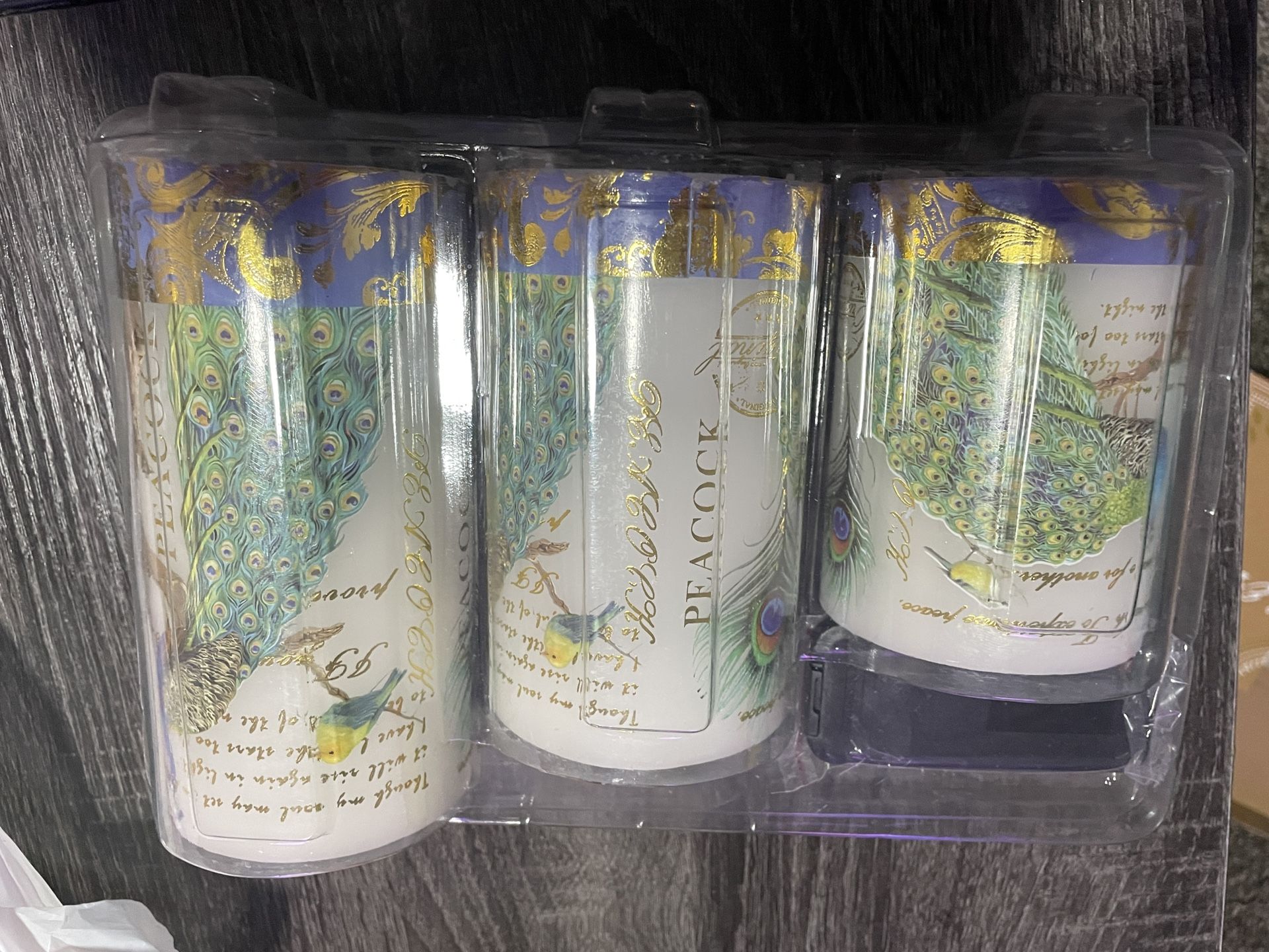 Flameless Led Candle Set Of 3  Candles  🕯️ 