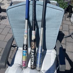 Easton and Louisville Slugger bats aluminum softball baseball $25 each 3 for 60