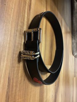 Chrome heart belt