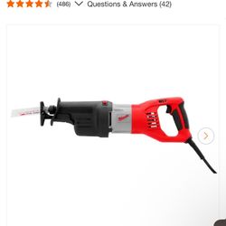 Milwaukee 15 Amp 1-1/4 in. Stroke Orbital SUPER SAWZALL Reciprocating Saw with Hard Case