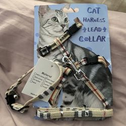 Brand New Cat Harness and collar