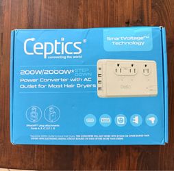 Ceptics World Travel Voltage Power Converter