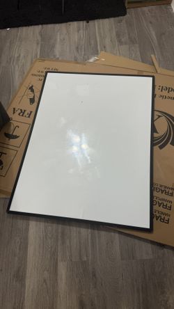 48x36 Whiteboard with Black Border
