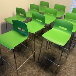 Allemuir Casper Stackable 30” Bar Stools Modern European Styling.