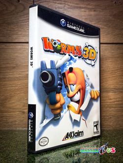Worms 3D (Nintendo GameCube, 2004) CIB