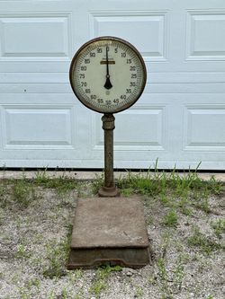 Vintage Metal Scale Chatillon brand 