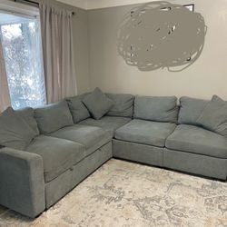 V Shape Sectional 