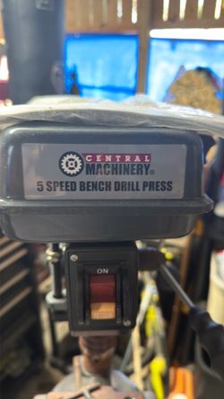 Drill press with stand .