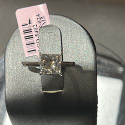 Lab Grown Diamond Princess Cut 1.98 Ct Diamond Weight