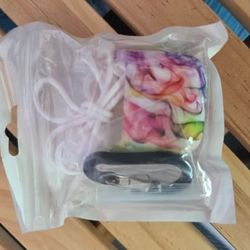 AirPods Case Cover Colored Smoke with Lanyard and Keychain