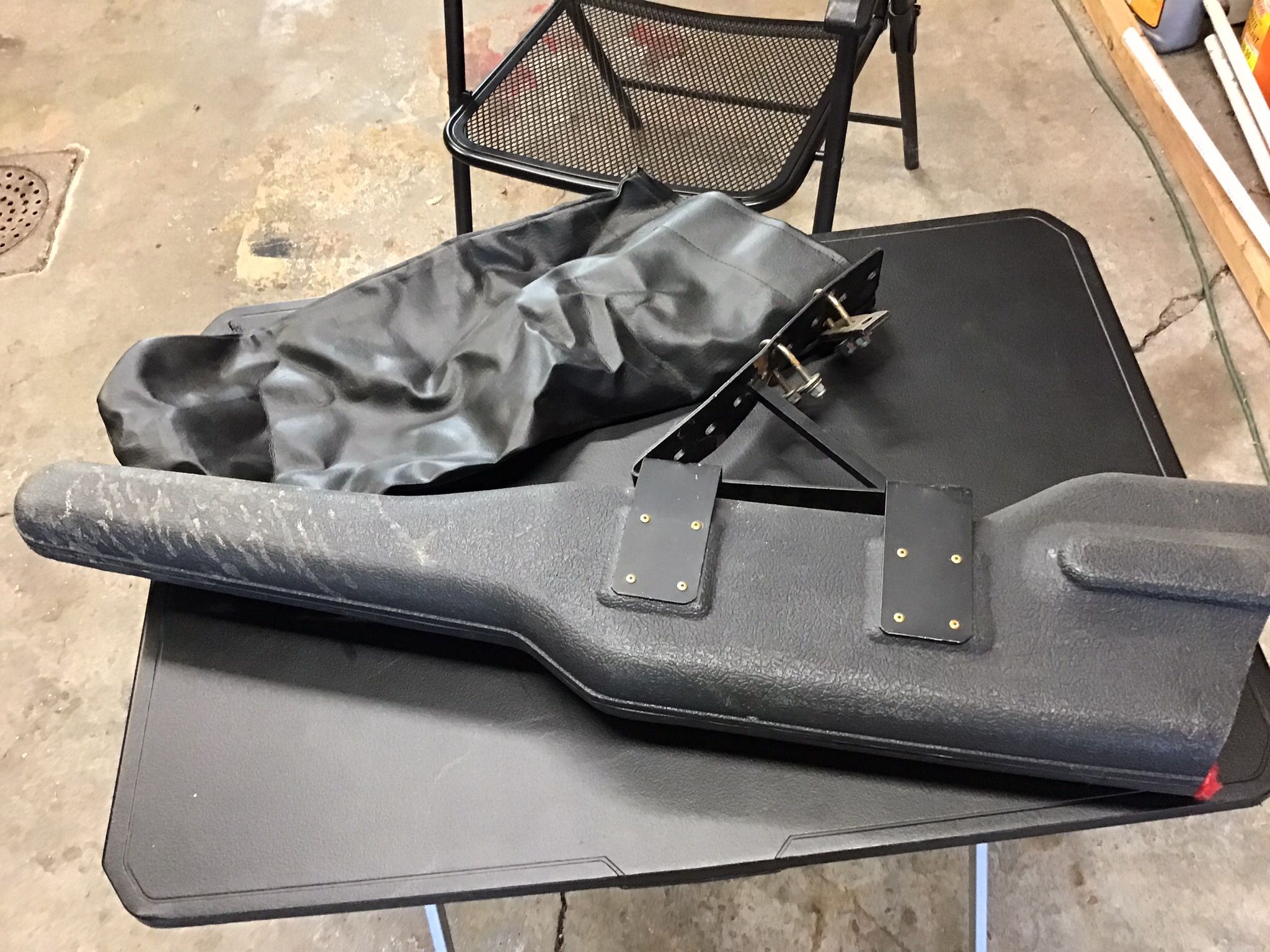rifle holster with stock cover and mount Fits 4 x 4, or hunting vehicle