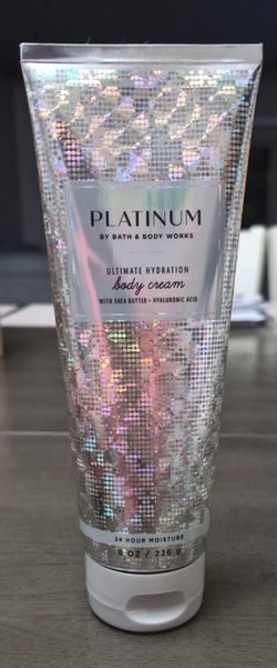 Bath & Body Works Platinum Body Cream 8 oz