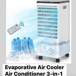 Evaporative Air Cooler Air Conditioner 3-in-1 - Like New, Open Box! 