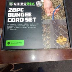 28 Piece Bungy Set. New In Box