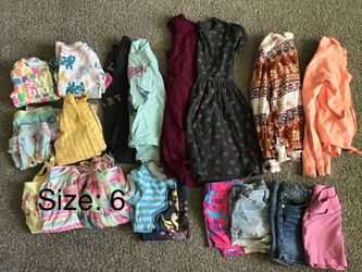 Lot of Girls Size 6 Clothes