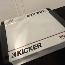 Kicker KX12001 Amp Class D Mono 2400w max Sub Amplifier.