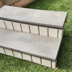 Spa/jacuzzi Storage Steps With Extras Included 