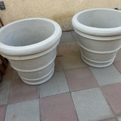 New Flower Pots Made Out Of Cement Perfect Gift 🎁 