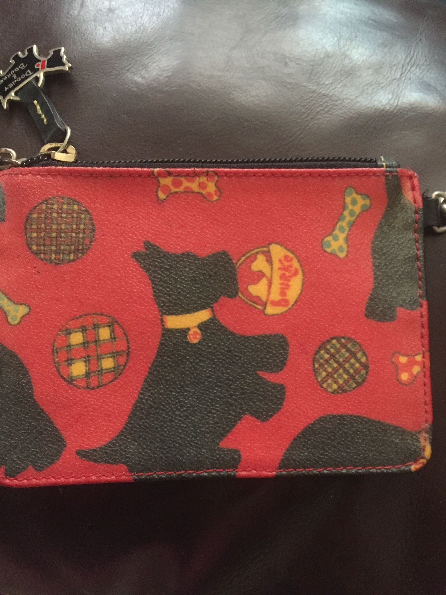 Dooney & Burk Authentic wristlet coin purse