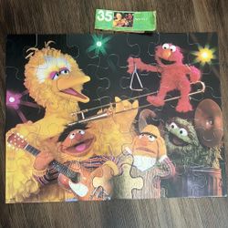 80’s Vintage Sesame Street Floor Puzzle