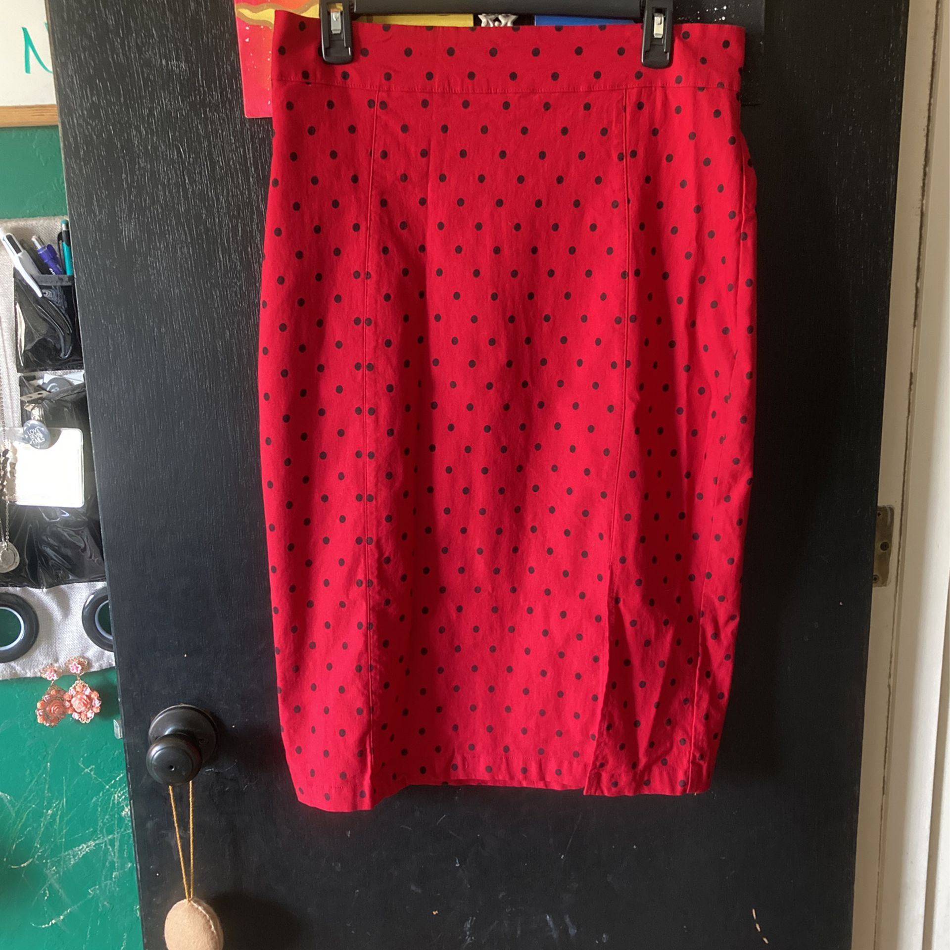 Rock Steady, Red Pencil Skirt