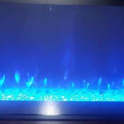 Brand New 42" FIREPLACE HEATER INSERT W 12 LED REALISTIC FLAME COLORS & SETTINGS W REMOTE $799 New BNIB 