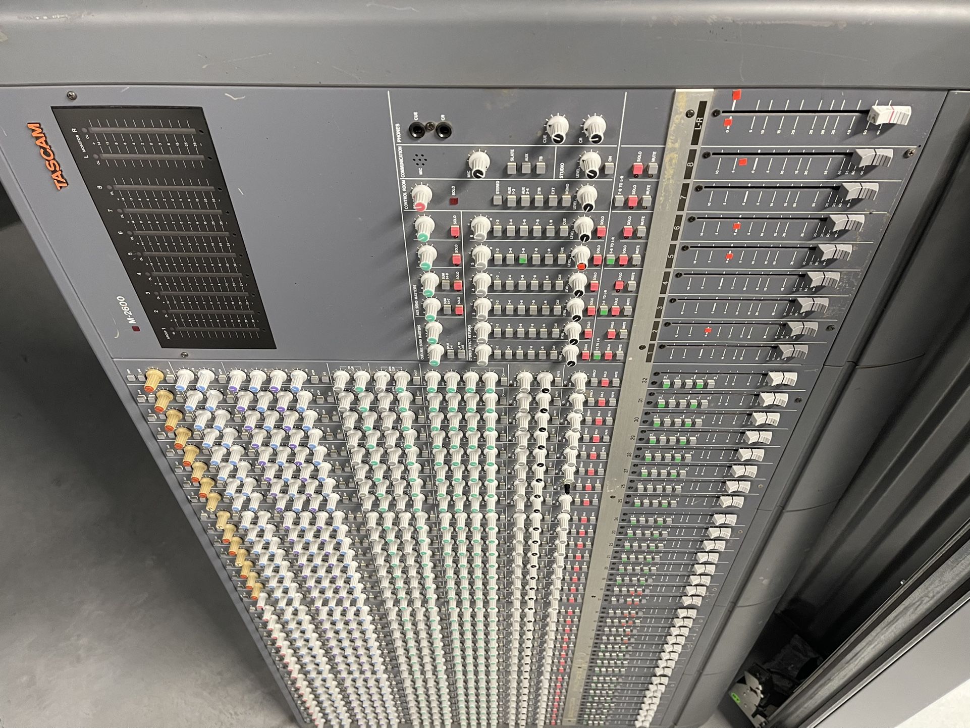 Tascam 32 Channel Audio mIxer Live Or Studio Recording