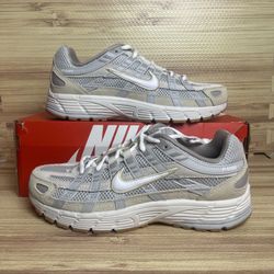 Women's Nike P-6000 Walking Running Shoes - Photon Dust Light Khaki - Size 6