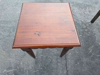 Antique cherry wood night stand