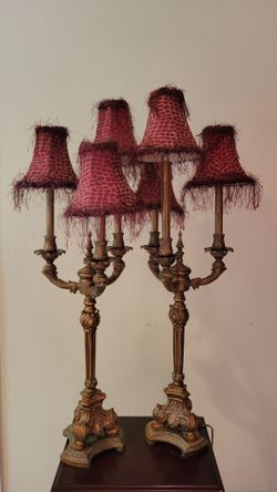 Nightstand lamps _Pair