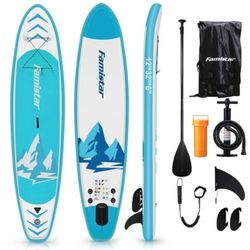 Paddleboard: Brand New 12’ Famistar Inflatable Paddleboard (Full Kit)