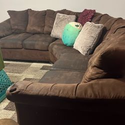 Brown Couch