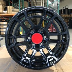 Brand New Wheels OEF Wheels 2022 TR6 TRD Pro Style Aftermarket (17x8) (6x139.7) (5) ($679 for 4 rims