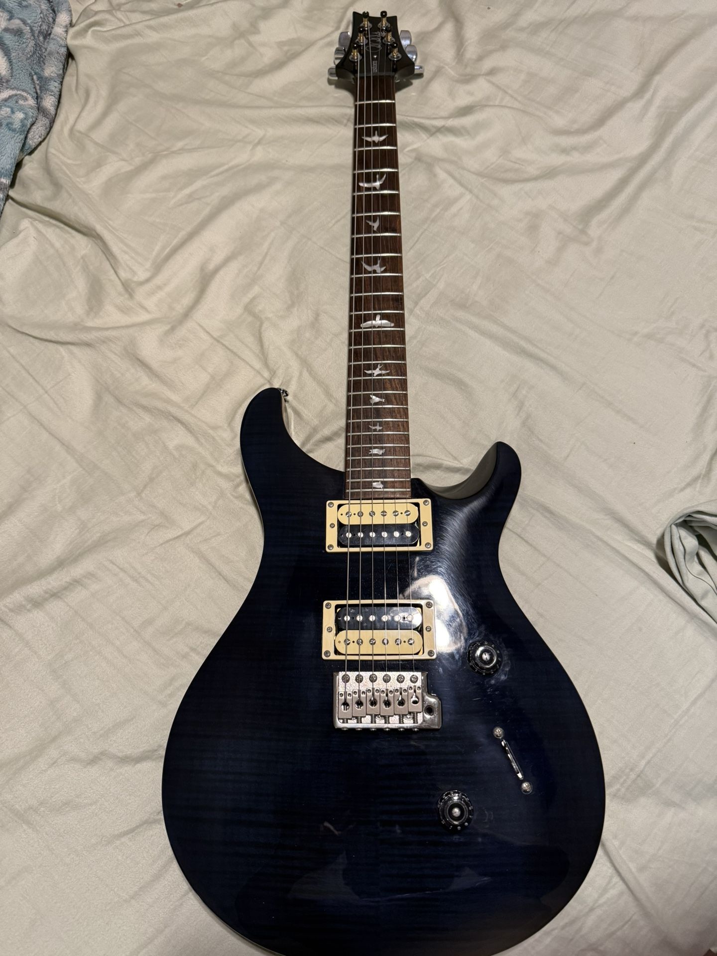 PRS SE Custom 24 Whale blue burst