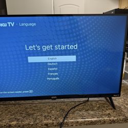 32inch High Def Onn Roku Tv 