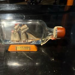 Antique Bottles Ship