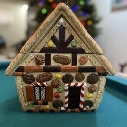 Vintage Gingerbread Cookie Jar