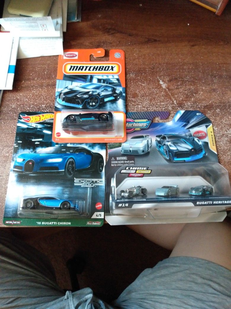 Exotic Envy Bugatti Chiron Hot Wheels Micro Machines Rare Chase