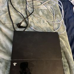 PS4 With Controller With Ethernet Cable used