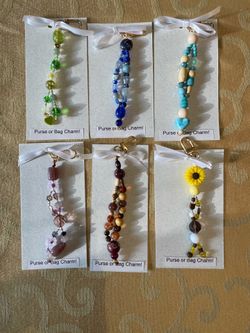 Handmade purse or bag charm