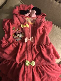 Disney Mickey Mouse towel cover up size 5-6
